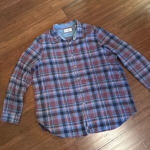 An Original Penguinin Plaid Flannel Shirt
